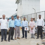 मिनीमाता हसदेव बांगो बांध का अधीक्षण अभियंता ने किया निरीक्षण