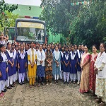 कस्तूरबा गांधी आवासीय बालिका विद्यालय में लगाया गया विशेष हेल्थ कैम्प