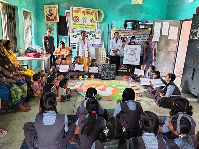 कोरबा जिले में मनाया गया विश्व स्तनपान सप्ताह