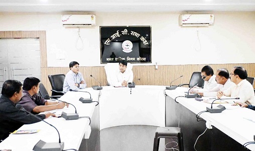 कोरबा में शहर की स्वच्छता व सफाई कार्ये का बनेगा मास्टर प्लान