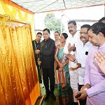 उद्योग मंत्री श्री देवांगन ने श्रमनगर प्रगतिनगर बस्ती को दी 55 लाख रू.के विकास कार्यो की सौगात