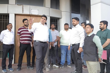 कलेक्टर श्री दुदावत ने खेल,शैक्षणिक माहौल को बेहतर बनाने,स्वच्छ और सुंदर शहर की दिशा में किया फोकस