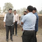 कलेक्टर श्री कुणाल दुदावत ने किया पाली महोत्सव आयोजन स्थल का निरीक्षण