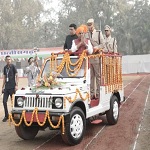 77वां गणतंत्र दिवस : जिला स्तरीय समारोह में राजस्व मंत्री टंक राम वर्मा ने किया ध्वजारोहण