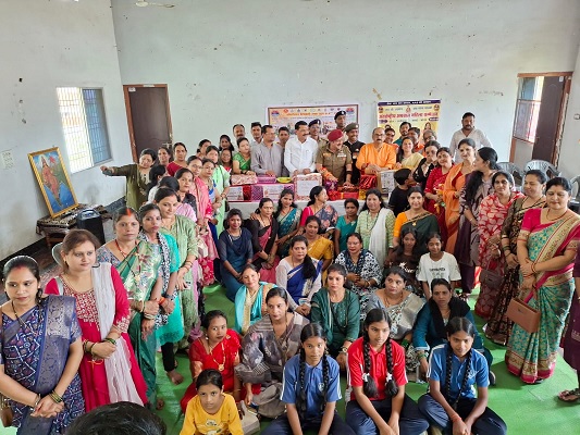 भाजपा महिला मोर्चा ने रचा राष्ट्रभक्ति का नया अध्याय, 30 हजार से अधिक राखियों से वीर सैनिकों को दिया सम्मान