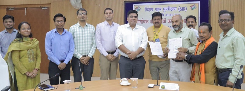 कोरबा जिले में फोटोयुक्त निर्वाचक नामावली का अंतिम प्रकाशन,मतदाता संख्या 8.18 लाख के पार