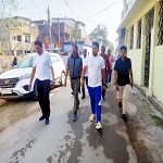 कोरबा मेगा स्वच्छता ड्राईव : आयुक्त श्री आशुतोष पाण्डेय ने पैदल भ्रमण कर सफाई कार्यो का किया निरीक्षण