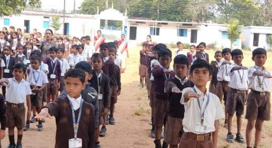 सरस्वती शिशु मंदिर विद्यालय, एचटीपीपी दर्री में सविधान दिवस समारोह भव्य रूप से सम्पन्न