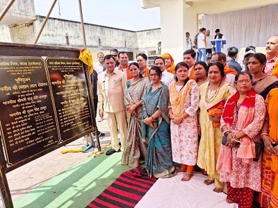 उद्योग मंत्री श्री लखनलाल देवांगन ने दी वार्ड क्र. 28 को 01 करोड़ 05 लाख रूपये के विकास कार्यो की सौगात