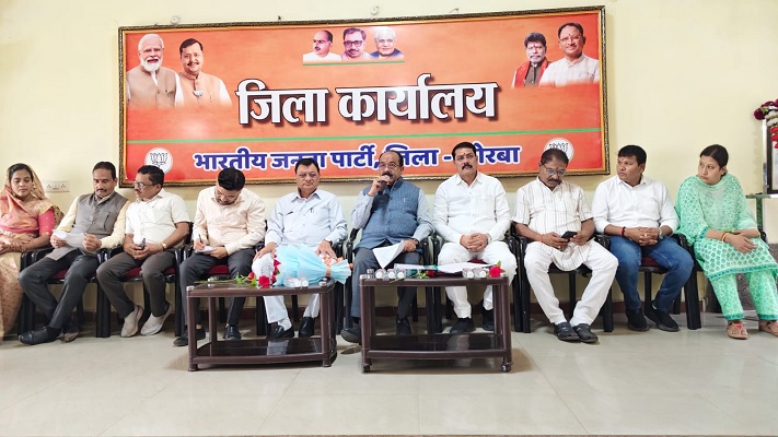कोरबा में “सेवा संकल्प” पर महामंथन, अरुण साव बोले—जन-जन तक पहुंचाएं सेवा का संदेश