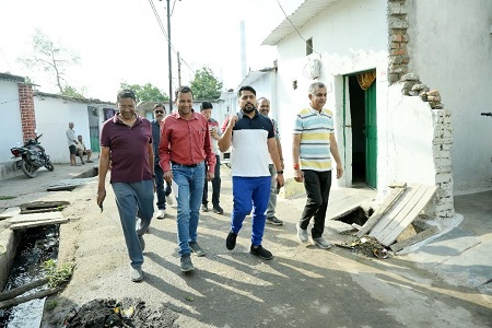 वार्ड क्र. 45 व 48 में गूॅंजा स्वच्छता का शंखनाद, दोनों वार्डो में आज संचालित हुई मेगा स्वच्छता ड्राईव