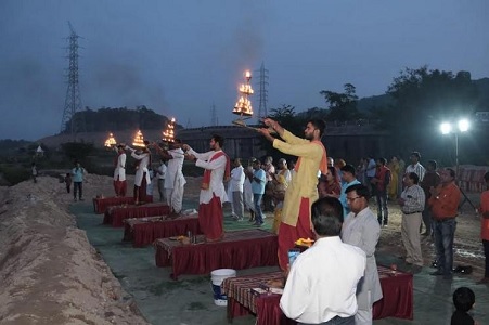 नमामि हसदेव सेवा समिति द्वारा 1 फरवरी को माँ सर्वमंगला मंदिर घाट पर होगा हसदेव आरती का भव्य आयोजन