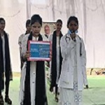 नमो सेवा गाथा अनकही कहानियां में विद्यार्थियों ने नुक्कड़ नाटक से दिखाई 25 वर्षों की सेवा और विकास यात्रा
