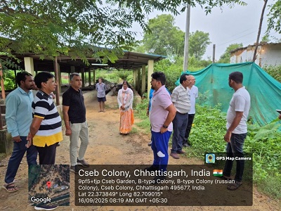 आयुक्त पहुंचे गोकुलनगर गोठान, किया निरीक्षण, व्यवस्थाओं की सतत दुरूस्तगी के दिए निर्देश