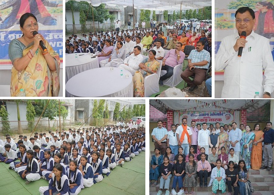 शिक्षा के क्षेत्र में आगे बढ़ेंगे तभी विकसित भारत का सपना होगा पूरा : मंत्री श्री लखनलाल देवांगन