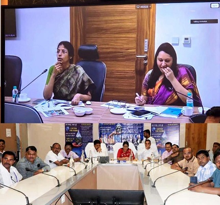 अतिरिक्त सचिव, भारत सरकार ने जल प्रबंधन कार्यो में महापौर व आयुक्त की सराहना की