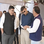 गणतंत्र दिवस की तैयारियों के संबंध में कलेक्टर ने सीएसईबी ग्राउंड का किया निरीक्षण