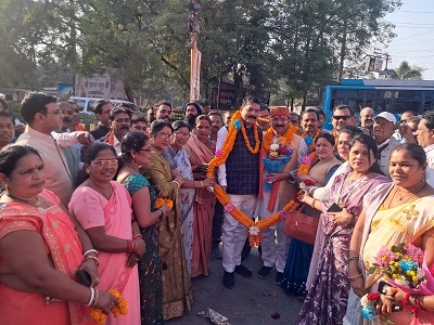 डॉ. राजीव सिंह को रायपुर संभाग के सह प्रभारी बनाये जाने पर भाजपाईयो ने किया जोरदार स्वागत