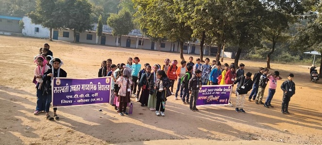 सरस्वती शिशु मंदिर दर्री में शैक्षणिक भ्रमण, मनोरंजक पिकनिक एवं गणित मेले का भव्य आयोजन