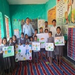 सेवा संकल्प अभियान के तहत जिले के विद्यालयों में हुई चित्रकला प्रतियोगिता