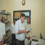 तहसील कार्यालय बरपाली:कलेक्टर दुदावत ने किया निरीक्षण, सेवा सेतु केंद्र से न्यायालय कक्ष तक परखी व्यवस्थाएं