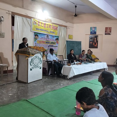DAV उच्चतर माध्यमिक विद्यालय बालको नगर कोरबा में विधिक जागरूकता शिविर का आयोजन